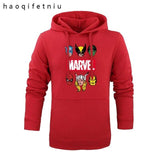 Super Hero Marvel And  Brand Hooded