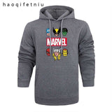 Super Hero Marvel And  Brand Hooded